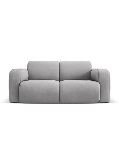 Canapé Lola 2 Places gris clair - 170x95x72 cm