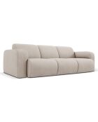 Canapé Lola 3 Places beige - 235x95x72 cm