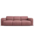 Canapé Lola 3 Places rose - 235x95x72 cm