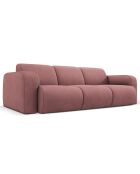 Canapé Lola 3 Places rose - 235x95x72 cm