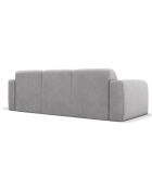 Canapé Lola 3 Places gris clair - 235x95x72 cm