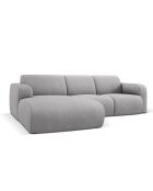 Canapé d'angle Gauche Lola 4 Places gris clair - 250x170x72 cm