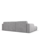 Canapé d'angle Gauche Lola 4 Places gris clair - 250x170x72 cm