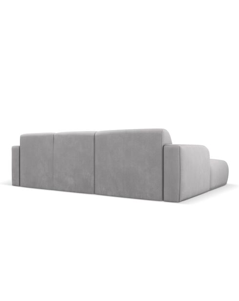 Canapé d'angle Gauche Lola 4 Places gris clair - 250x170x72 cm