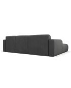 Canapé d'angle Gauche Lola 4 Places gris foncé - 250x170x72 cm
