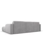 Canapé d'angle Droit Lola 4 Places gris clair - 250x170x72 cm