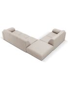 Canapé d'angle Gauche Lola 6 Places beige - 315x250x72 cm