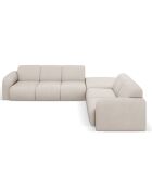 Canapé d'angle Droit Lola 6 Places beige - 315x250x72 cm