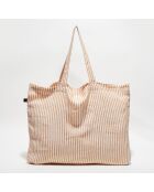 Sac cabas 100% Lin Vezzani chamois - 60x35 cm