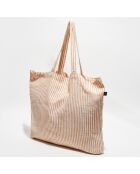 Sac cabas 100% Lin Vezzani chamois - 60x35 cm