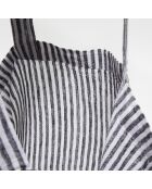 Sac cabas 100% Lin Vezzani charbon - 60x35 cm