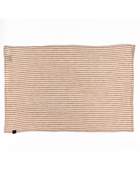 2 strofinacci Vezzani in camoscio 100% lino - 48x70 cm