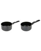 2 Casseroles aluminium forgé rossini induction grises