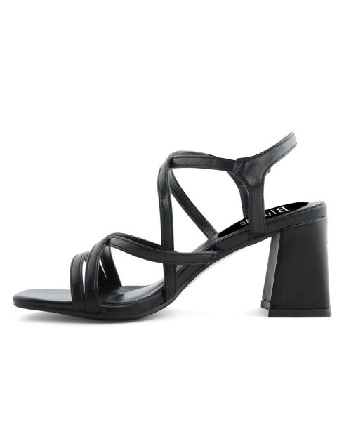 Sandali Isabelle neri - tacco 8 cm