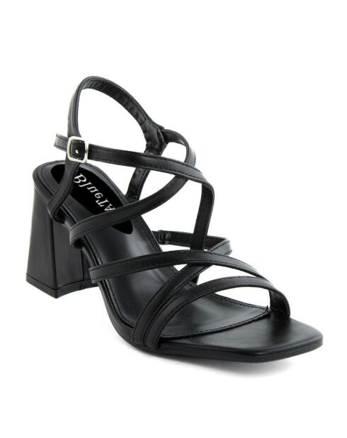 Sandali Isabelle neri - tacco 8 cm