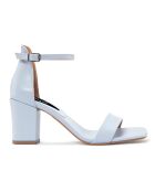 Sandales Danielle bleu clair - Talon 8 cm