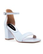 Sandales Danielle bleu clair - Talon 8 cm