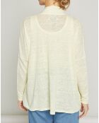 Twin-set 100% Lin Pin jaune