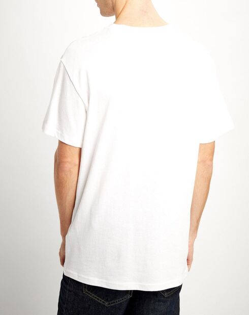 T-Shirt Athletic Twisted logo blanc