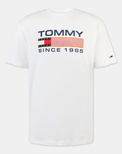T-Shirt Athletic Twisted logo blanc