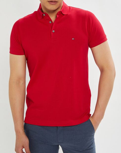 Polo slim 1985 rouge