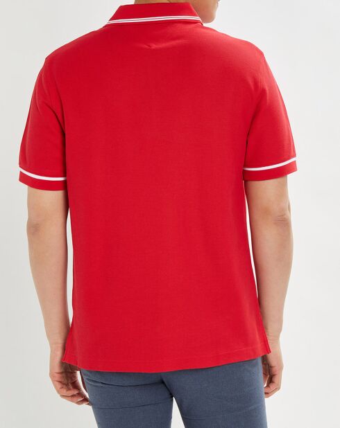 Polo regular fit tommy signature rouge