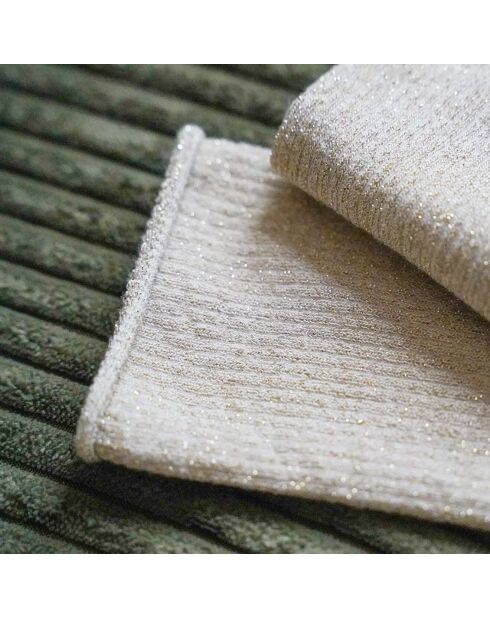 Calzini in lurex dorato e bambù