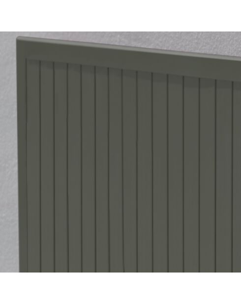 Klappbarer Gartentisch Marius aus khakifarbenem Aluminium - 70x70xH.73 cm