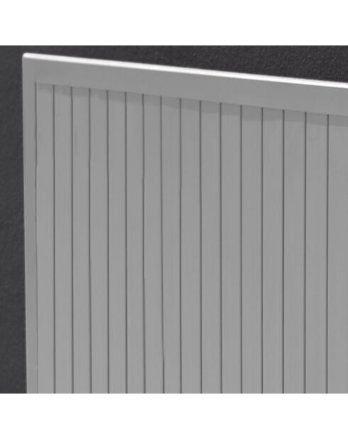 Marius opvouwbare tuintafel in grijs aluminium - 140x80 cm