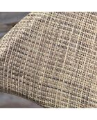 2 stapelbare braune Gartenstühle von Ushuaia-ft - 56x60x85 cm