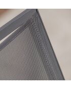 Gartenset Stockholm-TB225-ALU Tisch + 4 Stühle +2 Sessel Stockholm Anthrazitgrau