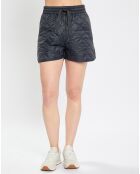 Short Matelassé bleu marine