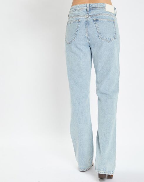 Jean flare Linna bleu clair