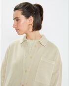 Gilet Maxi beige