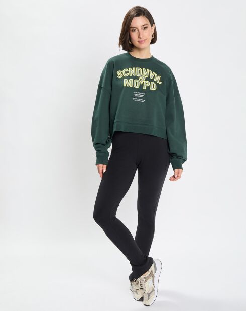 Sweat Scndnvn vert foncé