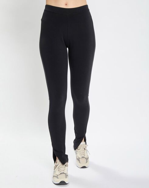 Legging zippé noir