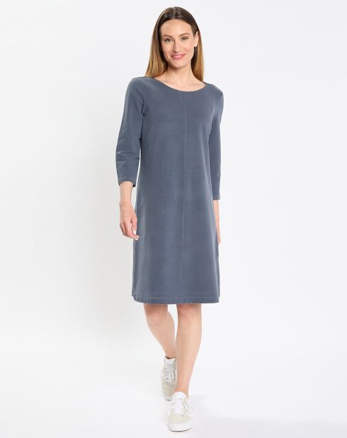 Robe Jersey bleu foncé