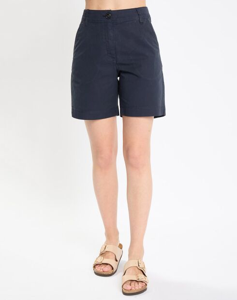 Short chino bleu marine