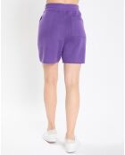 Short en maille Relax violet