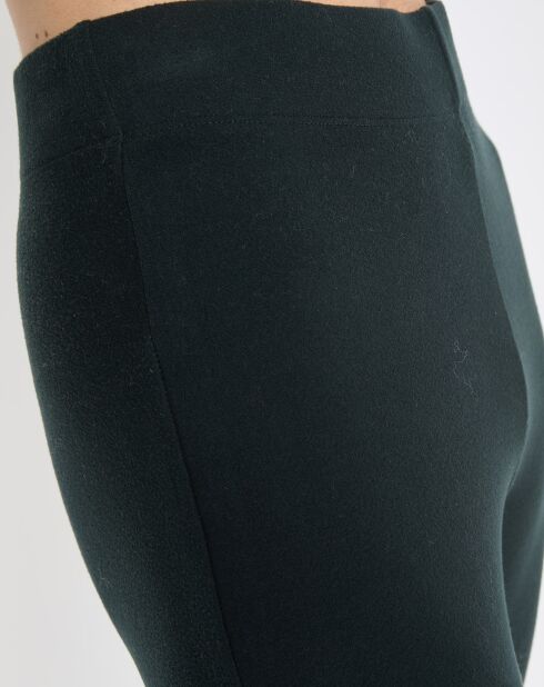 Legging doux vert foncé