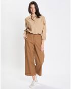 Pantalon Ramie marron