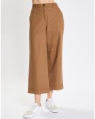 Pantalon Ramie marron