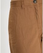 Pantalon Ramie marron