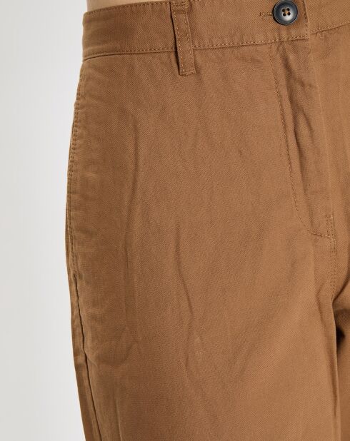 Pantalon Ramie marron