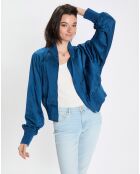 Bomber Aviateur bleu