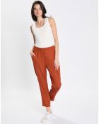 Pantalon à Poche orange