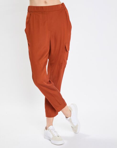 Pantalon à Poche orange