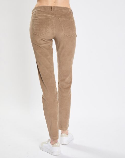 Pantalon en Velours côtelé Lulea beige