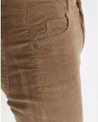 Pantalon en Velours côtelé Lulea beige