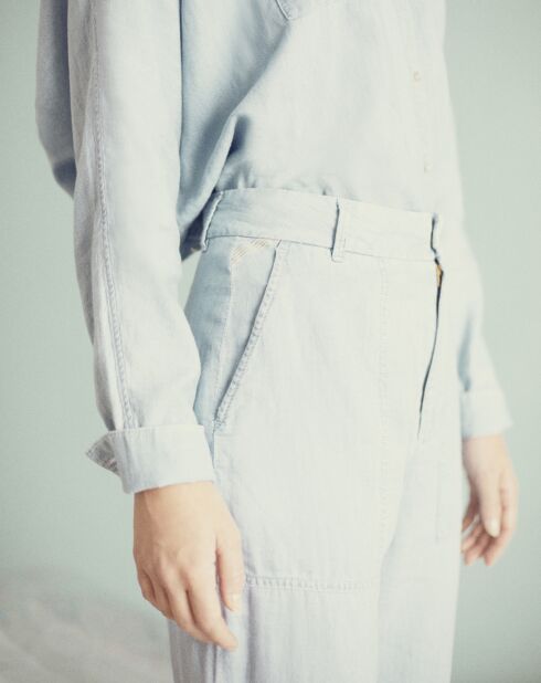 Jean Aimy bleu ciel